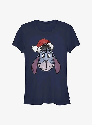 Disney Winnie The Pooh Santa Eeyore Girls T-Shirt