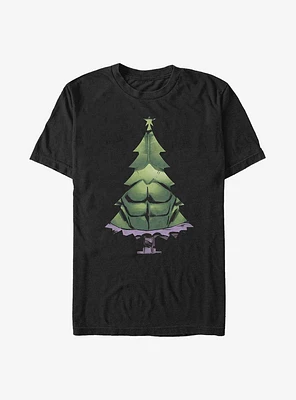 Marvel Avengers Hulk Christmas Tree T-Shirt