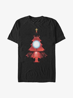 Marvel Avengers Iron Christmas Tree T-Shirt