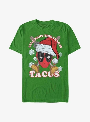 Marvel Deadpool Taco Presents T-Shirt