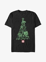 Marvel Holiday Icon Tree T-Shirt