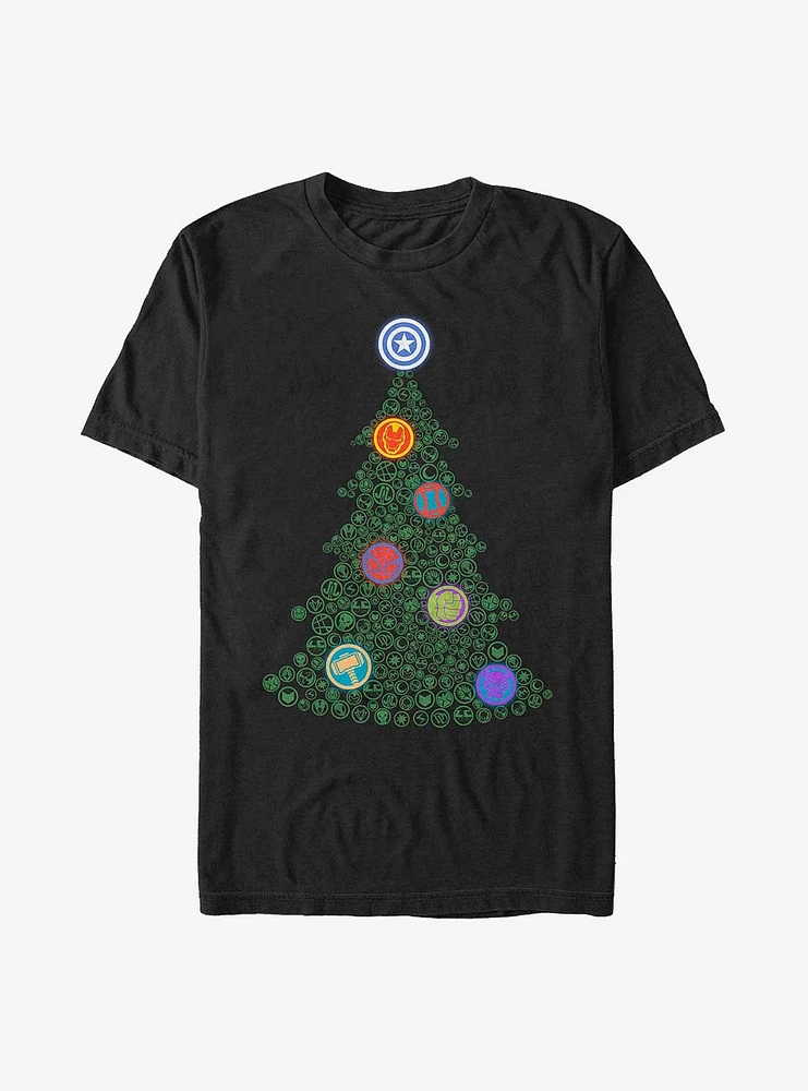 Marvel Tree With Lights T-Shirt