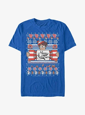 Where's Waldo? Ugly Holiday T-Shirt