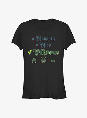 Disney Princess Naughty Nice Villainous Girls T-Shirt