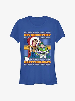 Disney Pixar Toy Story Howdy Holidays Girls T-Shirt