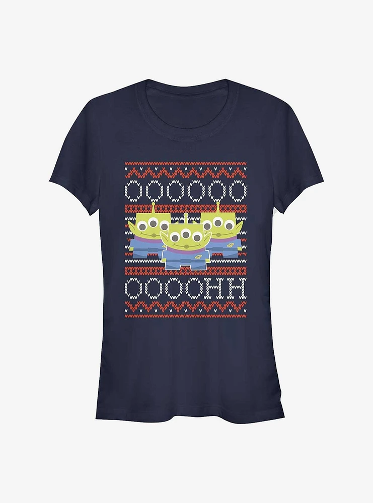 Disney Pixar Toy Story Ooh Ugly Holiday Girls T-Shirt