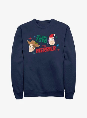 Disney Pixar Toy Story More Toys The Merrier Crew Sweatshirt