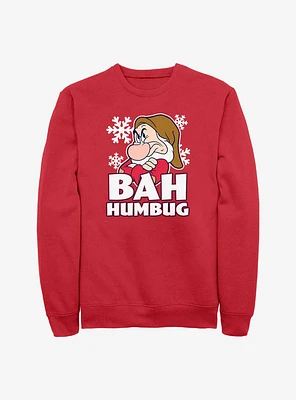 Disney Princess Snow White Grumpy Humbug Crew Sweatshirt