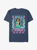 Disney Princess Jasmine World Ugly Holiday T-Shirt