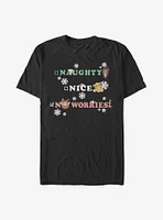 Disney The Lion King Naughty Nice Worried T-Shirt