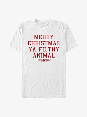 Home Alone Merry Christmas Ya Filthy Animal Ym T-Shirt