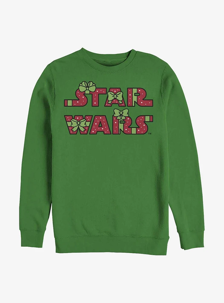 Star Wars Gift Exchange Sleeve Crew Sweatshirt