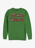 Star Wars Gift Exchange Sleeve Crew Sweatshirt