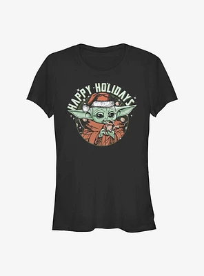 Star Wars The Mandalorian Child Holidays Girls T-Shirt