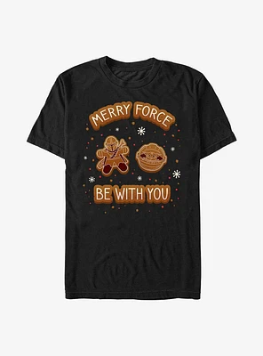 Star Wars The Mandalorian Merry Force Cookie T-Shirt