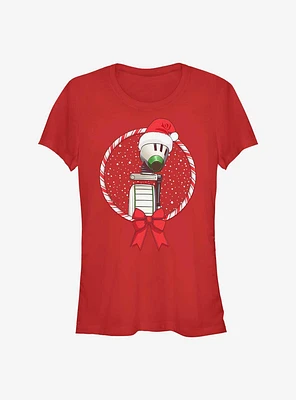 Star Wars: The Rise Of Skywalker D-0 Candy Cane Girls T-Shirt