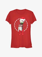 Star Wars: The Rise Of Skywalker D-0 Candy Cane Girls T-Shirt