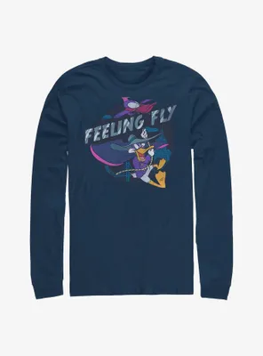 Disney Darkwing Duck Feeling Fly Long-Sleeve T-Shirt