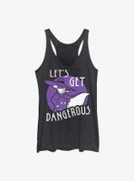 Disney Darkwing Duck Get Dangerous Womens Tank Top