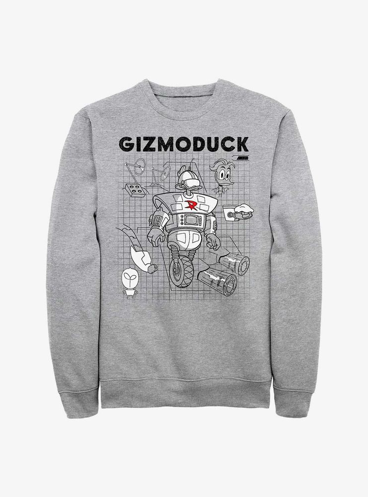 Disney DuckTales Gizmoduck Schematic Sweatshirt