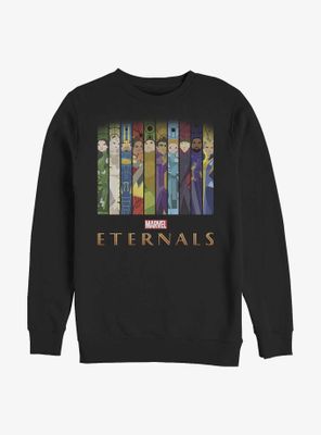 Marvel Eternals Vertical Panels Sweatshirt