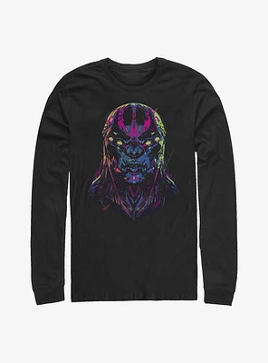 Marvel Eternals Kro Devious Face Long-Sleeve T-Shirt