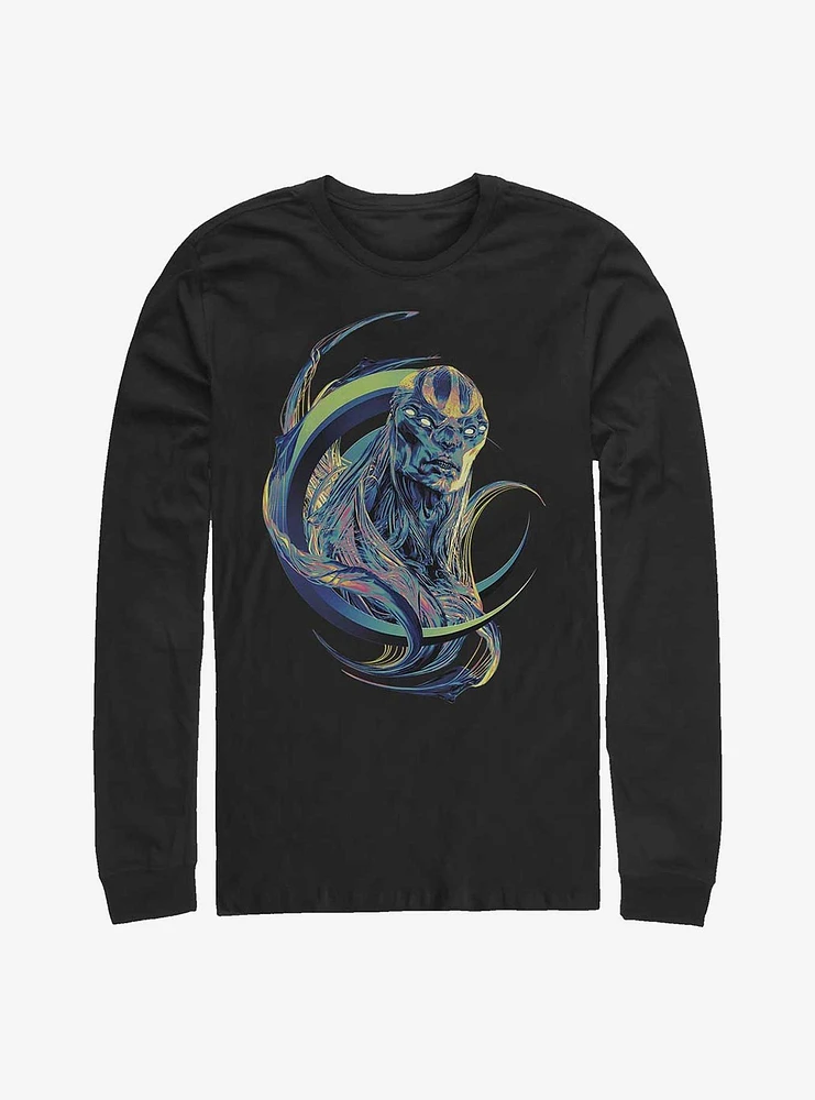 Marvel Eternals Kro Multicolor Long-Sleeve T-Shirt