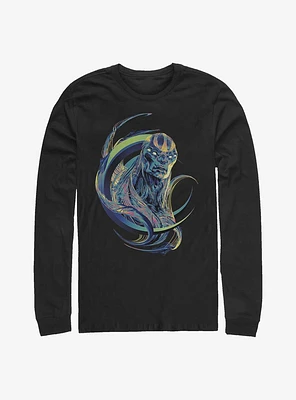 Marvel Eternals Kro Multicolor Long-Sleeve T-Shirt