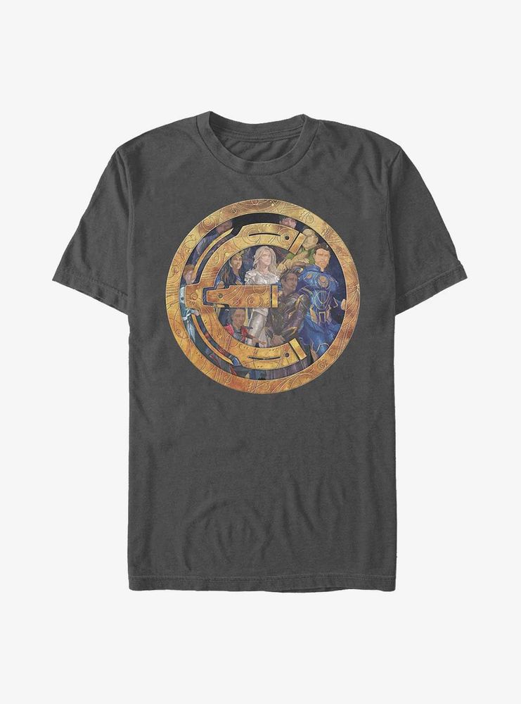 Marvel Eternals Badge Group Shot T-Shirt