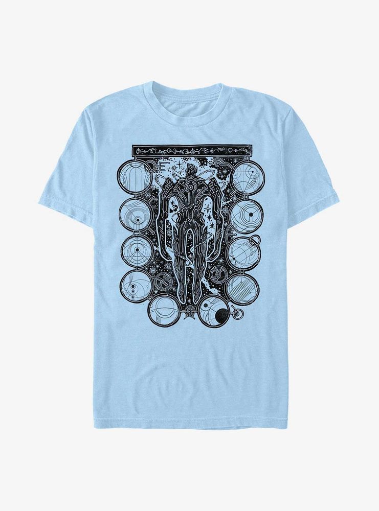 Marvel Eternals Arishem Wood Stamp T-Shirt