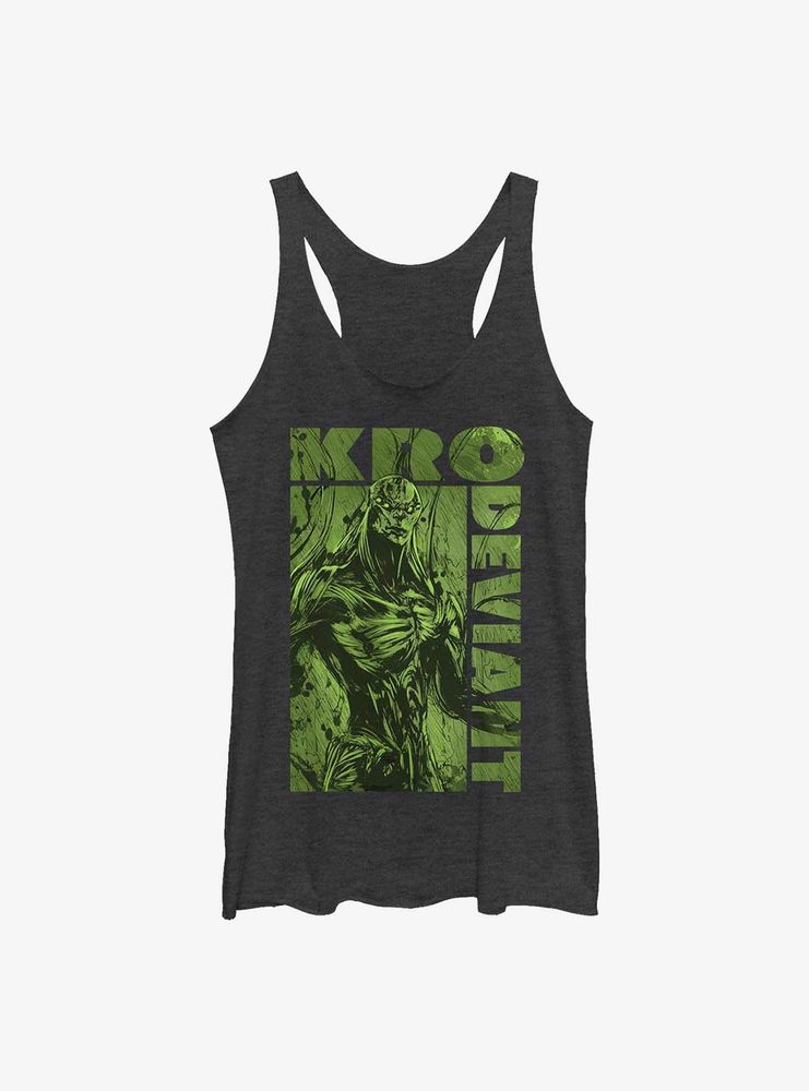 Marvel Eternals Green Kro Deviant Womens Tank Top