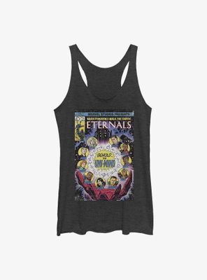 Marvel Eternals Vintage Comic Book Cover The Uni-Mind Womens Tank Top
