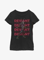 Marvel Eternals Kro Deviant Repeating Youth Girls T-Shirt