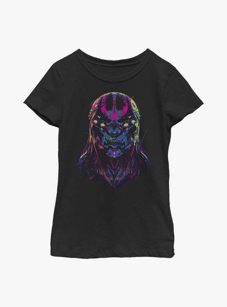 Marvel Eternals Kro Devious Face Youth Girls T-Shirt