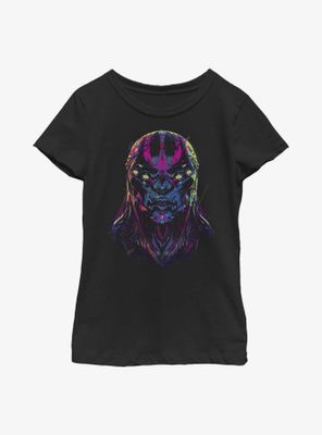 Marvel Eternals Kro Devious Face Youth Girls T-Shirt
