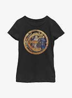 Marvel Eternals Badge Group Shot Youth Girls T-Shirt