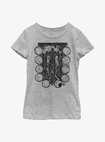 Marvel Eternals Arishem Wood Stamp Youth Girls T-Shirt