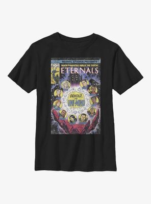 Marvel Eternals Vintage Comic Book Cover The Uni-Mind Youth T-Shirt