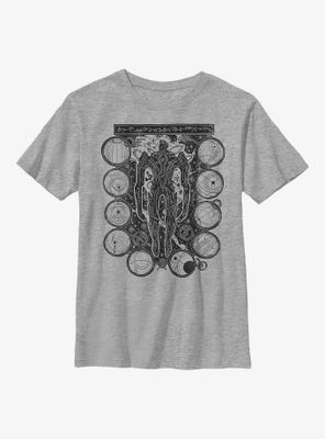 Marvel Eternals Arishem Wood Stamp Youth T-Shirt