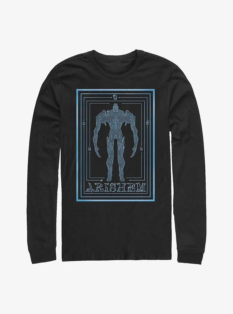 Marvel Eternals Arishem Poster Long-Sleeve T-Shirt