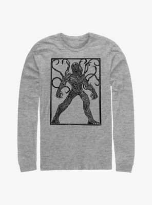 Marvel Eternals Kro Woodcut Long-Sleeve T-Shirt
