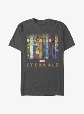 Marvel Eternals Vertical Panels T-Shirt