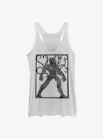 Marvel Eternals Kro Woodcut Womens Tank Top