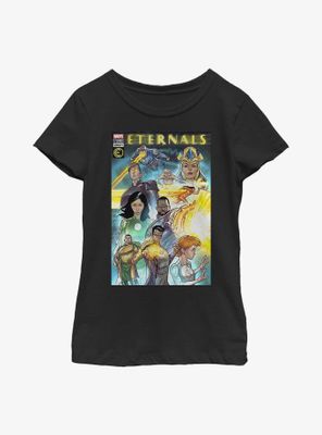 Marvel Eternals Comic Book Cover Youth Girls T-Shirt