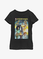Marvel Eternals Comic Book Cover Youth Girls T-Shirt