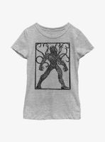 Marvel Eternals Kro Woodcut Youth Girls T-Shirt