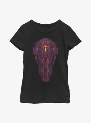 Marvel Eternals Stained Glass Celestial Youth Girls T-Shirt