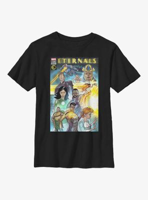 Marvel Eternals Comic Book Cover Youth T-Shirt