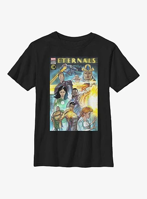 Marvel Eternals Comic Book Cover Youth T-Shirt