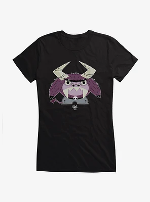 Foster's Home For Imaginary Friends  Eduardo Frowning Girls T-Shirt